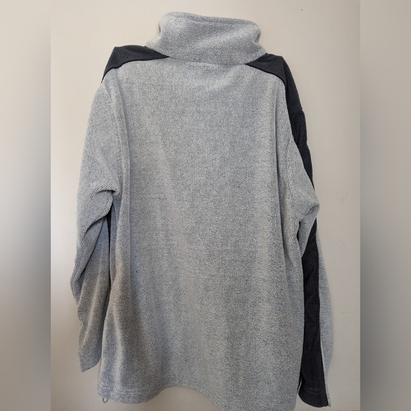 VINTAGE Oversized Fleece Quarter-zip Pullover - Picture 2 of 4